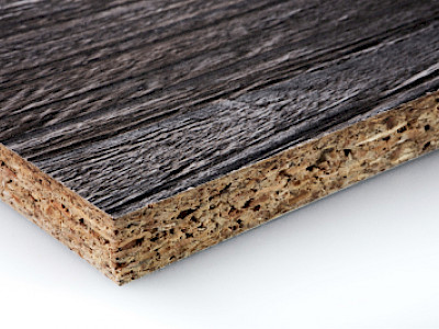 Laminated chipboard